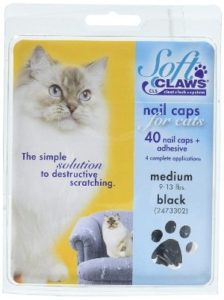 Soft Claws Black Cat Nail Caps