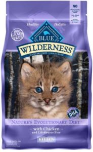 Blue Buffalo Blue Wilderness Kitten Chicken Recipe Dry Cat Food