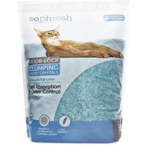 So Phresh Scoopable Odor-Lock Clumping Micro Crystal Cat Litter
