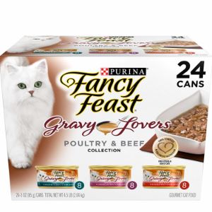Purina Fancy Feast Gravy Lovers Wet Cat Food Variety Packs