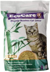 EcoCare Organic Bamboo Cat Litter for Short Hair