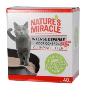 Nature's Miracle Intense Defense Fragrance Free Clumping Litter