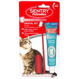 Sentry Petrodex Dental Kit for Cats