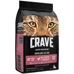 CRAVE Grain Free High Protein Dry Cat Food