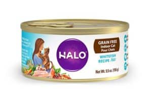 Halo Grain Free Indoor Whitefish Recipe Wet Cat Food