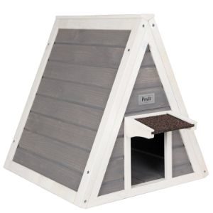Petsfit Outdoor Triangle Cat House