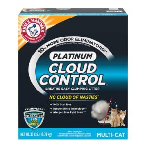 Arm & Hammer Cloud Control Platinum Clumping Cat Litter-min
