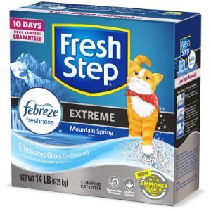 Fresh Step Advanced Extreme Clumping Cat Litter with Odor Control-min