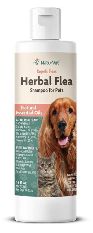 NaturVet – Herbal Flea Plus Essential Oils to Repel Fleas