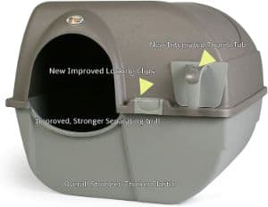 Omega Paw NRA15-1 Roll 'N Clean Self-Cleaning Litter Box