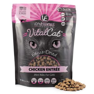 Vital Essentials Freeze Dried Vital Cat Entree – Chicken