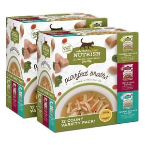 Rachael Ray Nutrish Purrfect Broths Natural Wet Cat Food Complement