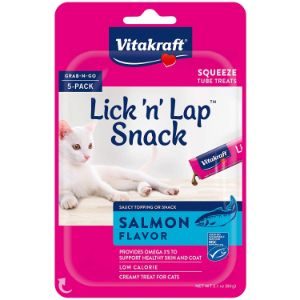 Vitakraft Lick 'n' Lap Flavor Creamy Treats for Cats