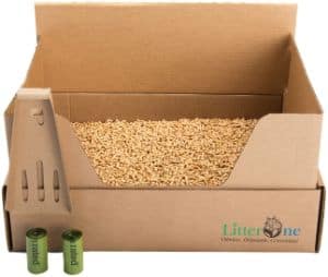 Litter One Biodegradable Cat Litter Kit-min