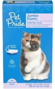 Pet Pride Jumbo Elastic Litter Box Liners