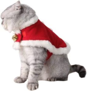 ZTON Pet Christmas Cat Costume