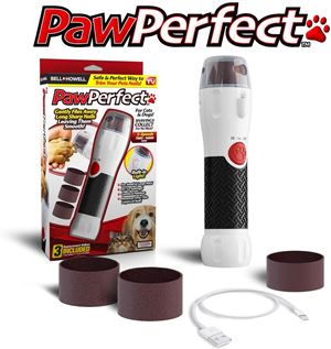 Bell+Howell PAWPERFECT Rechargeable Pet Nail File