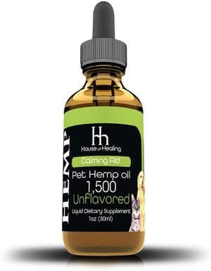 House of Healing Hemp Oil for Dogs & Cats
