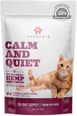 Therabis Calm & Quiet Soft Chews for Cats