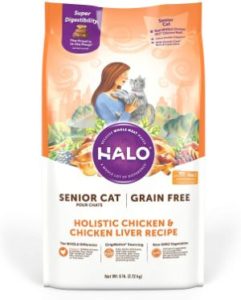 Halo Purely for Pets Grain-Free Senior Cat Food