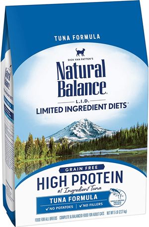 Natural Balance L.I.D. Limited Ingredient Diets High Protein Dry Cat Food